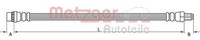 Metzger Bremsschlauch Vorderachse Links, Vorderachse Rechts FüR Renault