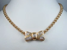 Nina Ricci Gold Plated Necklace 16-18" Length - 7620