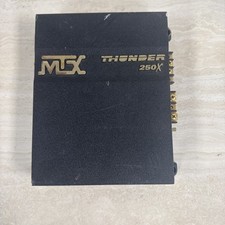 Amplificador de audio para automóvil MTX Thunder 250x Old School 200 W potencia dinámica puenteada
