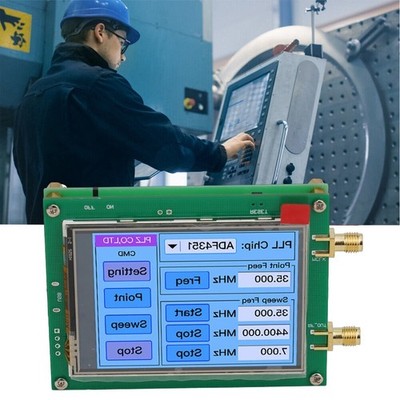 RF Signal Generator PLL Sweep Frequency Generator Touch Screen ADF4351 35M-4.4G