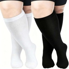 Compression Socks for Women and Men Knee High Circulation Support Socks