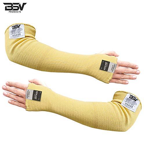 Cut/Scratch/Heat Resistant Made with Kevlar 18" Arm Sleeves 