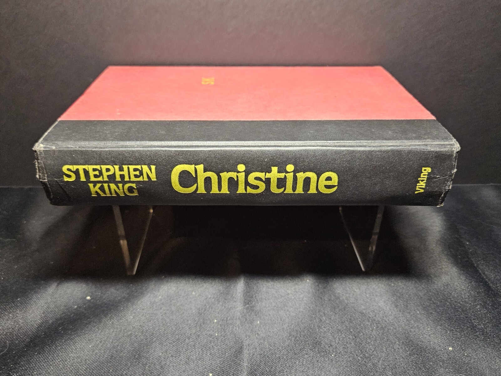 CHRISTINE by Stephen King VTG First Edition 1983 Viking Press ($16.95) HB w/DJ