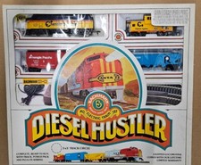 Bachman Diesel Hustler HO Scale Electric Train Set 40-0102