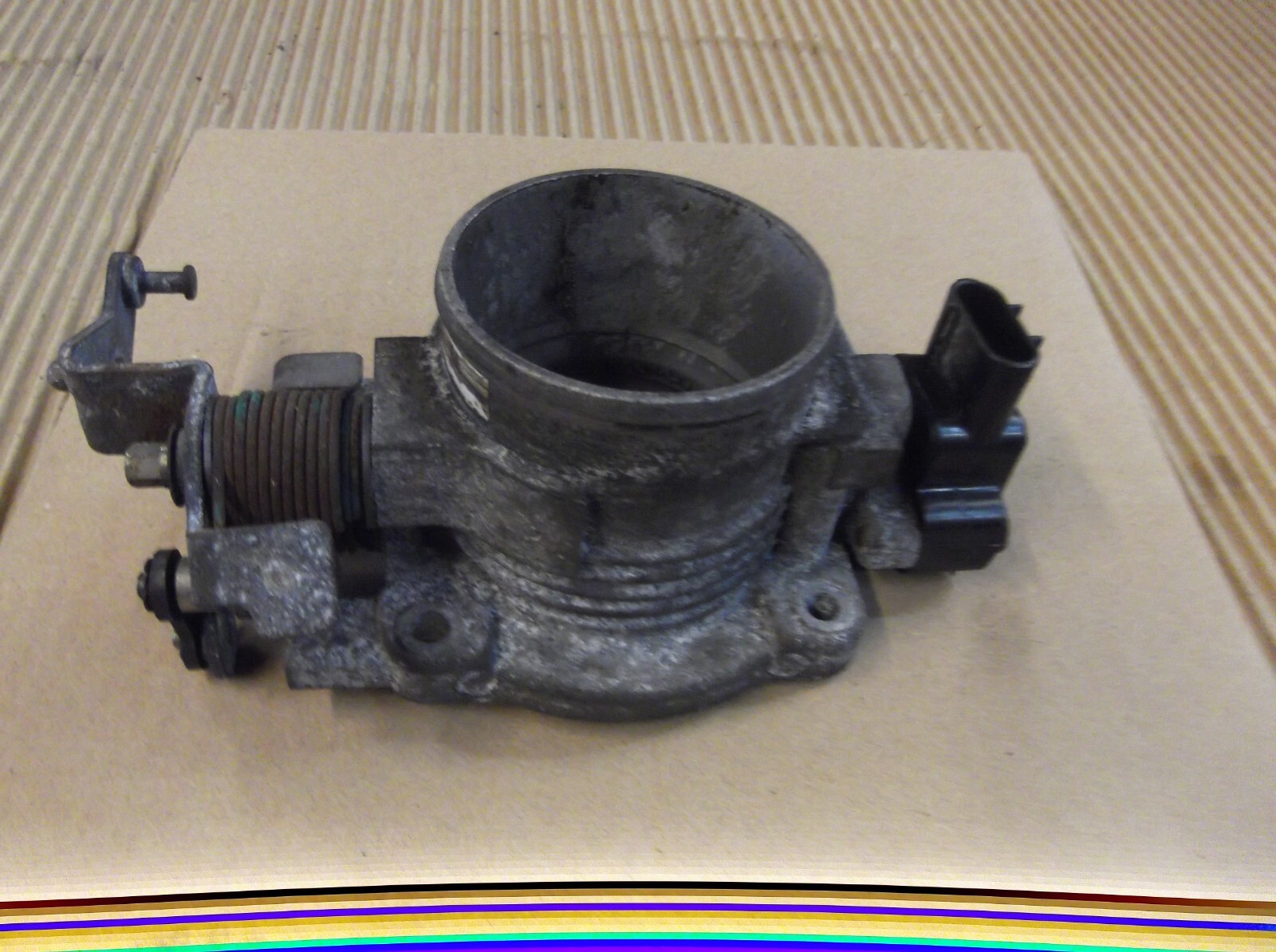 GENUINE FORD MONDEO MK3 ST220 3.0 V6 THROTTLE BODY 4S7E9E926BB 2001