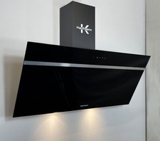Dunstabzugshaube 90 cm KAUFMANN VIKTORIA 90 BL Kopffreihaube 1000 m³/h Wandhaube