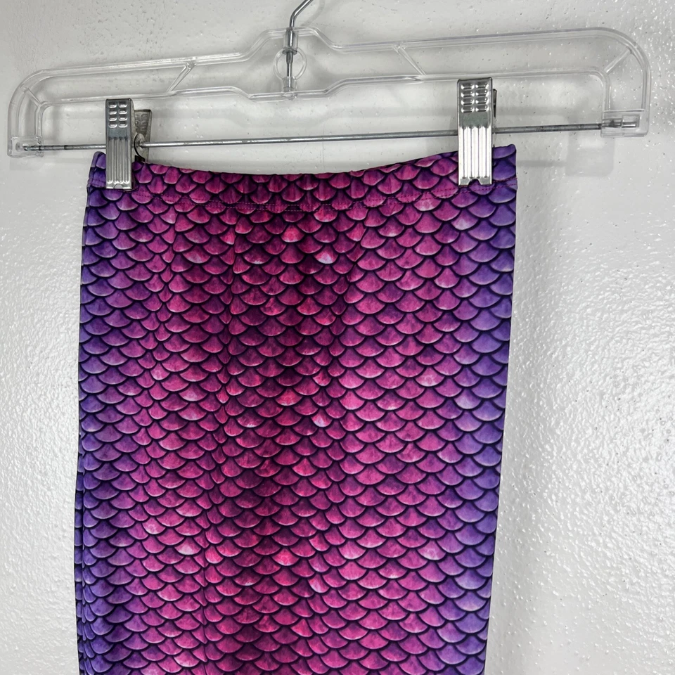 Colas de sol cola de sirena jóvenes niñas mediano 6/7 rosa púrpura aletas elásticas nadar niños Foto 4 de 4