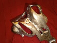 Messing Buchstützen