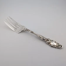 Gorham Virginiana Sterling Silver Cold Meat Serving Fork 8 1/2" - No Monogram