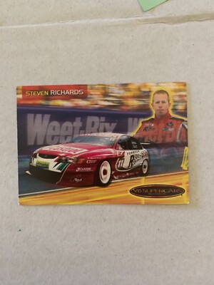 Steven Richards Castrol Driver Info Card Holden VY Commodore  V8 Supercars