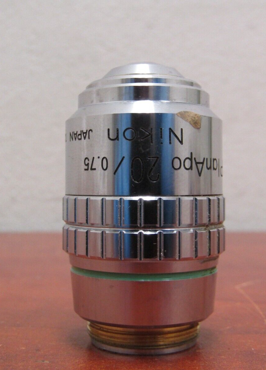 Nikon Fluor 20/0.75 160/0.17 顕微鏡対物レンズ