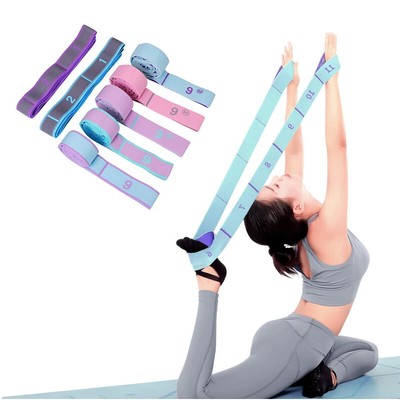 Elastische Yoga Widerstand Bands Training Gym Pilates Übung Pull Strap Gürtel
