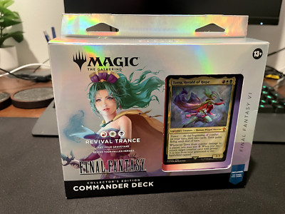 Magic The Gathering Final Fantasy VI Collectors Edition Commander Precon IN HAND