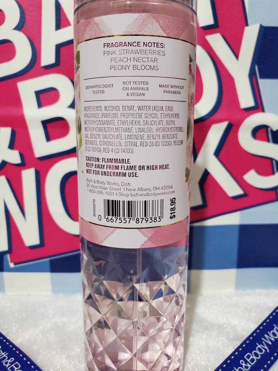 Bath & Body Works Gingham Gorgeous Fine Fragrance Body Mist Spray