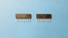 (2PCS)IC RF Receiver , LA1140, SANYO, CAR RADIO FM IF SYSTEM