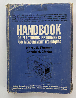 Handbook of Electronic Instruments and Measurement Techniques Textbook 1967