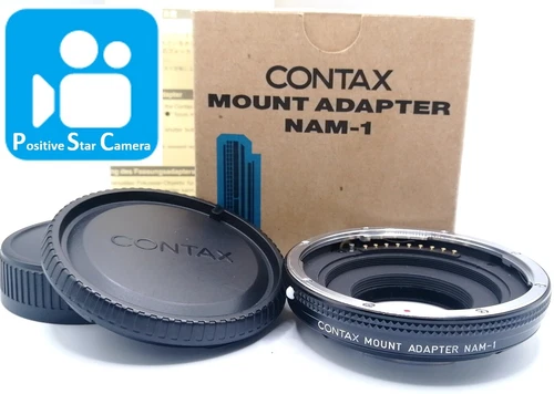 🎦VIDEO👀[Top MINT] Contax Mount Adapter NAM-1 for Contax 645 Lens From JAPAN