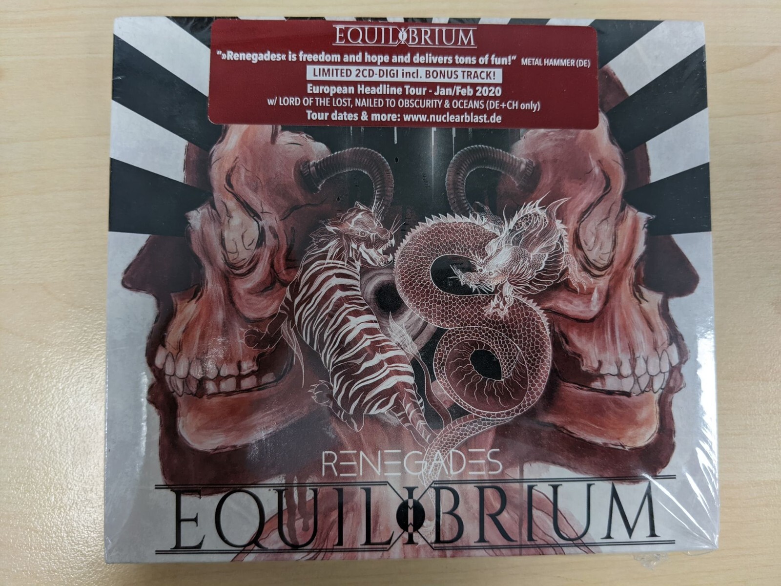 Equilibrium – Renegades (Limited Edition) BRAND NEW / SEALED 2CD