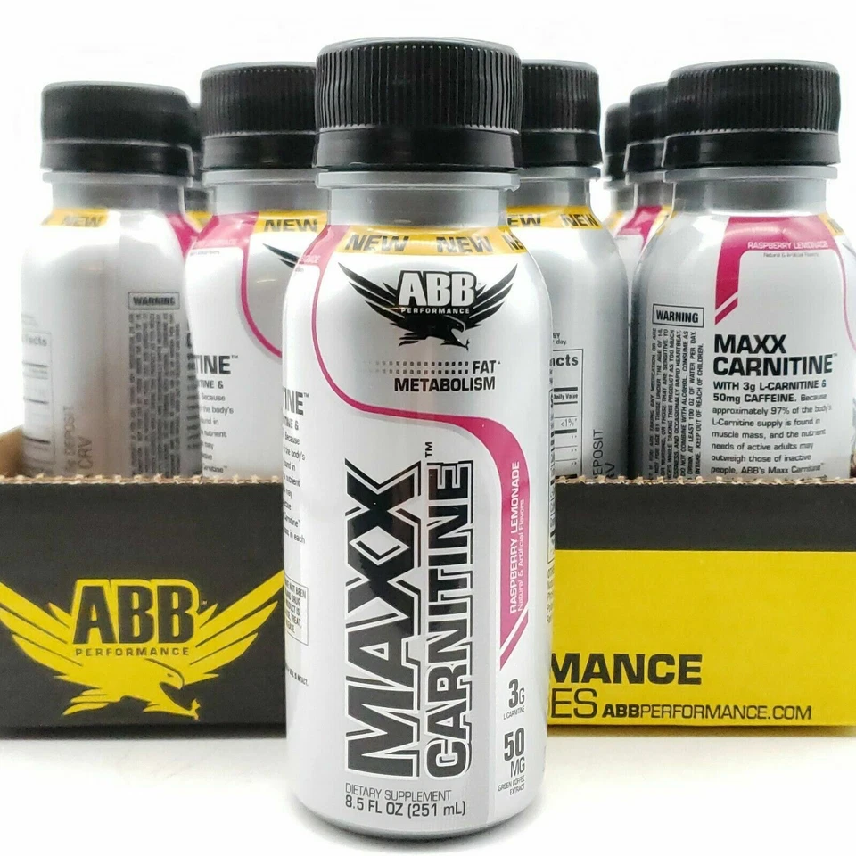 ABB MAXX Carnitine Raspberry Lemonade - 12 pack - Image 2 of 2