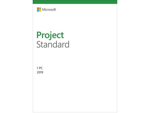 Microsoft Project Standard 2019 / Windows 10 Product Key Card - 1 PC ...