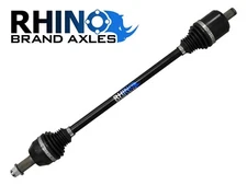 SuperATV Heavy Duty Rhino Stock Length FRONT Axle for Honda Talon 1000X / 4 Seat