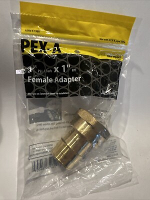 Apollo  PEX A  1 in. PEX   x 1 in. Dia. Female Adapter  FPT  1 each