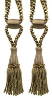 DÉCopro Quasten-Troddelhalter, Verstellbare KordelläNge, Farbe# PR08, Set 2