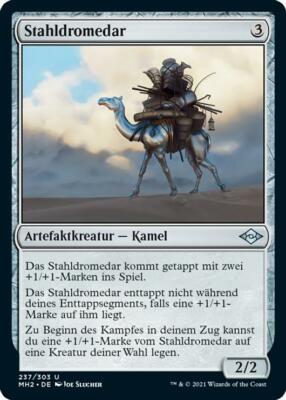  Magic the Gathering - Stahldromedar - MH2-DE237 MtG NM