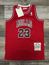 Chicago Bulls Michael Jordan #23 Red Jersey All Stitched Youth Sizes S-L