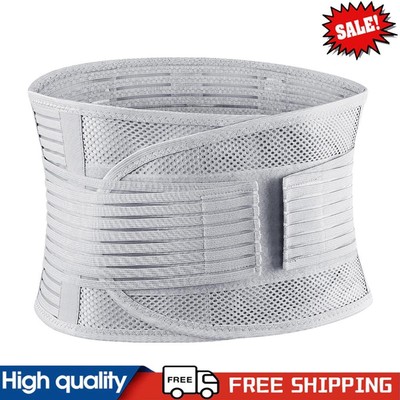 Lordosenstützgürtel Unterer Rückenbandage Ergonomisch Hüftbandage Verstellbar für Arbeit ~
