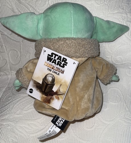 Star Wars Baby Yoda 8" Plush Toy Mandalorian The Child Collectible Mattel New - Picture 5 of 5