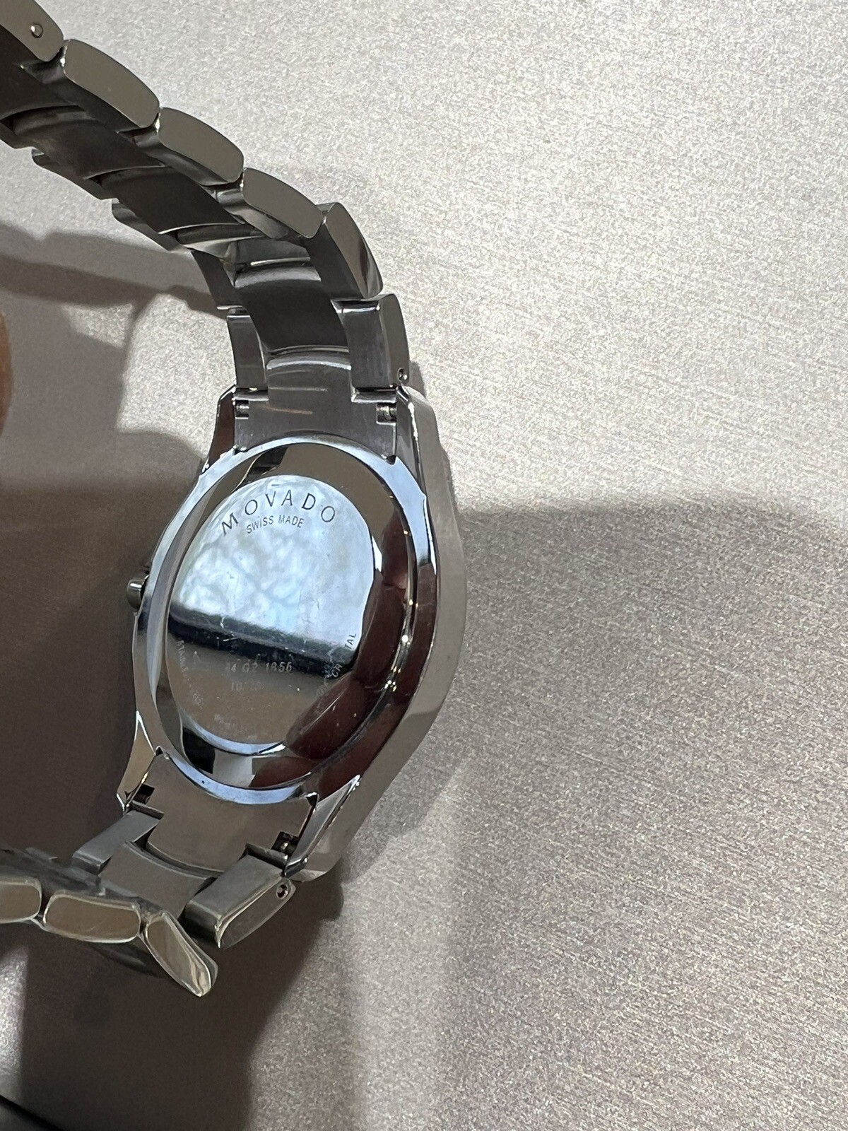 Used Movado mens watch Blue Face eBay