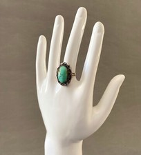 Vintage Navajo Sterling Silver Ring Size 9