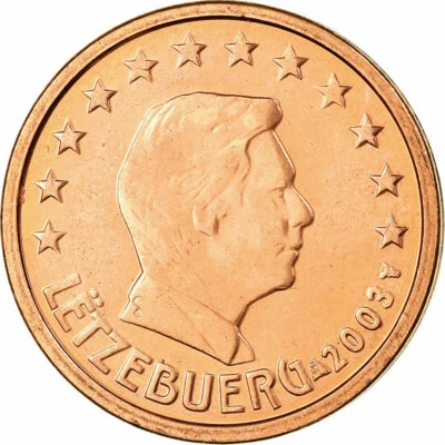 [#699085] Luxembourg, 2 Euro Cent, 2003, SUP, Copper Plated Steel, KM:76 - Photo 1/2