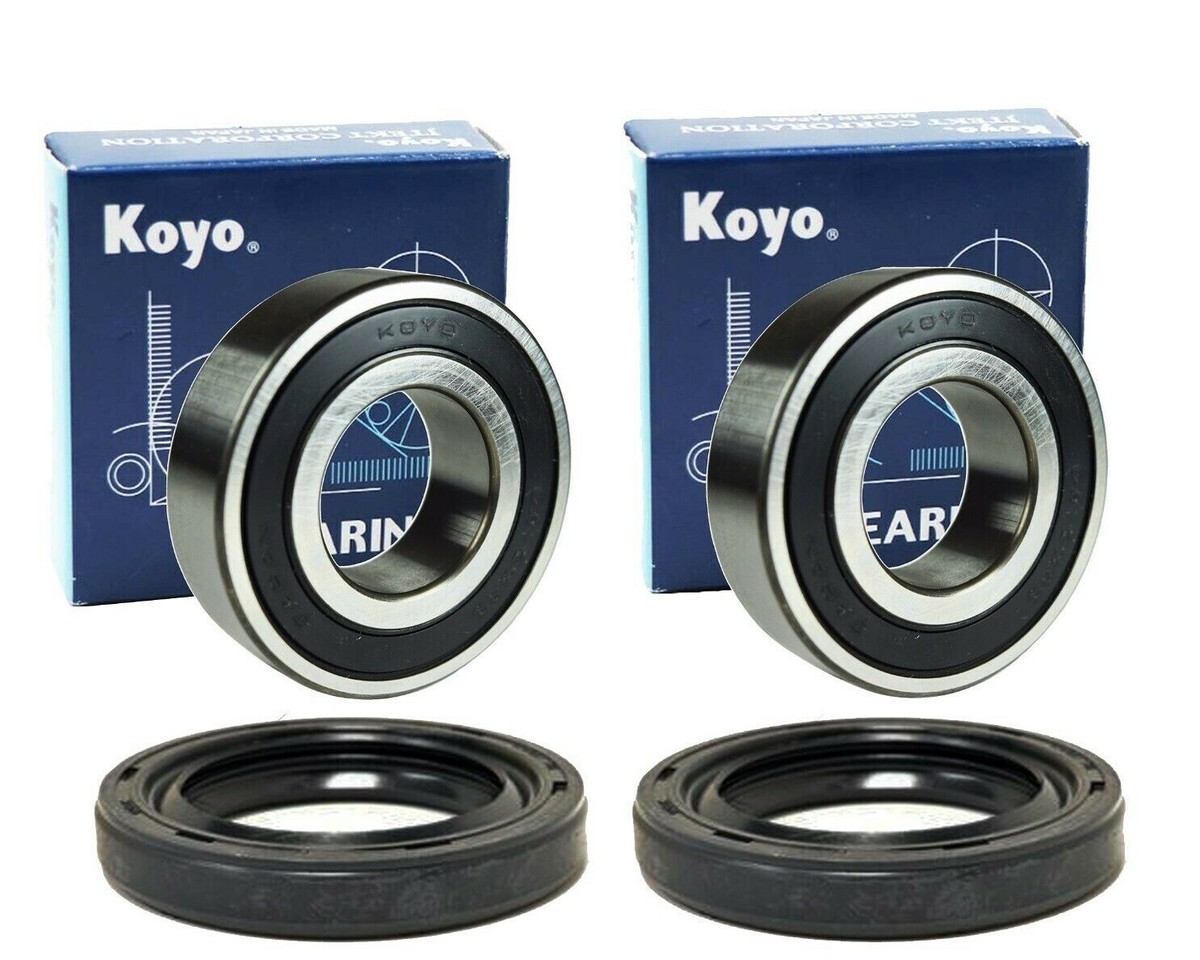 Both Front Wheel Bearings Seals For Kawasaki Mule 3000 3010 3020 - Foto 6
