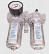 1Set SFC-200 For Pneumatic Air Filter Pressure Regulator lubricator Parts 1/4"