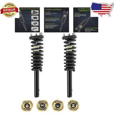 Compatible Front Quick Struts for 2003-2007 Honda Accord, Enhanced Stability