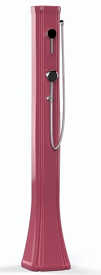 Doccia Solare Arkema Happy Go 23 Lt - Colore Rosso Minimo Ingombro