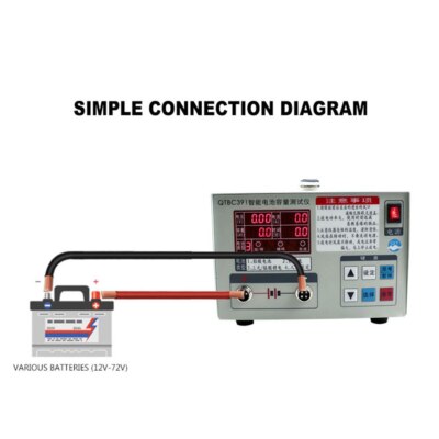 Battery Capacity Test Discharger For Testing Lead-acid Polymer Manganate Battery