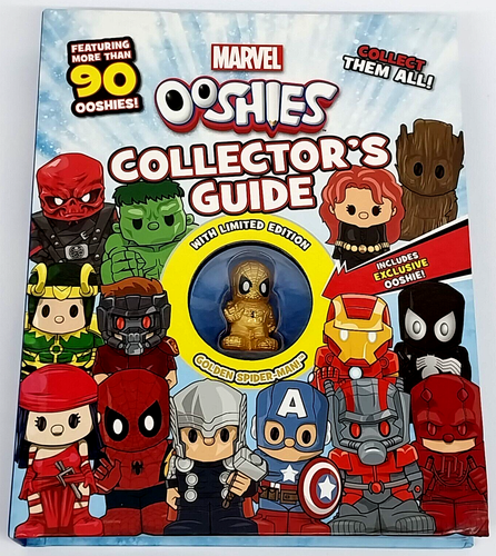 Marvel Ooshies Collector's Guide with Golden Spider-man Hardcover 2017 - Picture 2 of 12