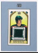 2003-04 C55 RELIC JEREYS NICK SCHULTZ JERSEY 1 COLOR MINNESOTA WILD #TR-MS