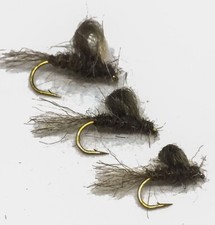 Guides Possum Emerger Natural ,Dry Fly, Fishing Flies,