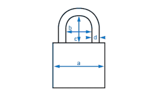 ABUS Padlock -158/50 -50mm-Heavy Duty Resettable Combination Padlocks-FREE POST - Picture 4 of 5