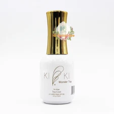 Ki Ki Wonder Gel - UV/LED Soak off Gel (No-Wipe) New Super Shiney 2023