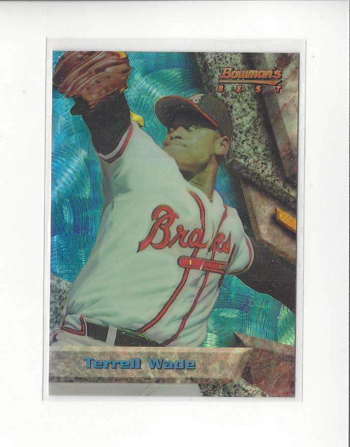 1994 Bowman's Best Refractor #B23 Terrell Wade Braves