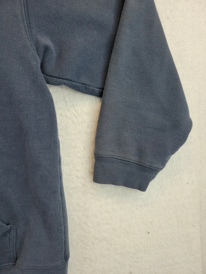 Sudadera con capucha Old azul marino manga larga logotipo para mujer 16 Foto 4 de 4