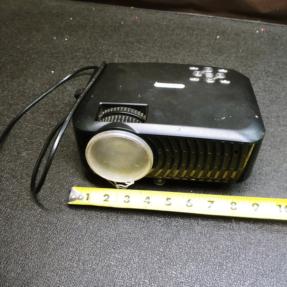DBPower Model T22 Portable LED Video Projector, Black - Image 2 of 4