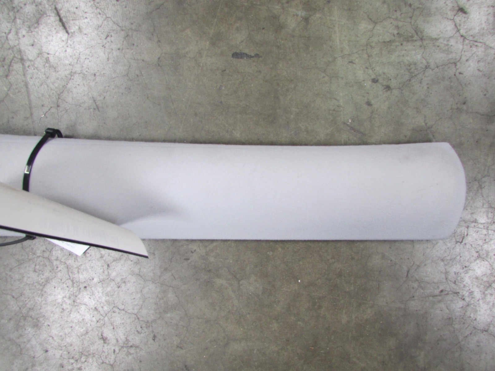 Maserati Quattroporte, LH Left A-Pillar Grey Interior Trim, Used, P/N 981354003