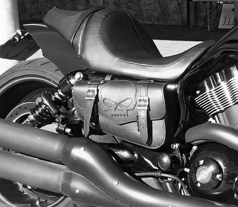 Luxury Cars Lunette De Moto Harley Davidson Sacoche Laterale Cuir