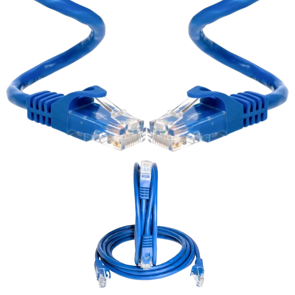 20 ft feet Cat5 Cable CAT5E RJ45 LAN Network Ethernet Router Switch ...